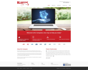 WordPress-Design von pb für BL Computers | Design: #7345817