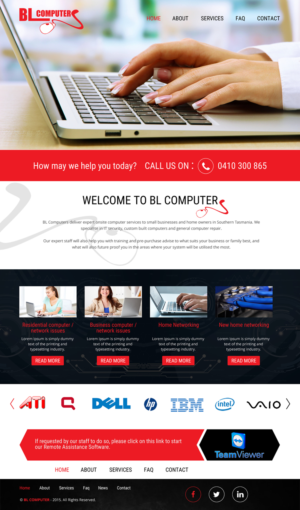 WordPress-Design von rightway für BL Computers | Design: #7334698