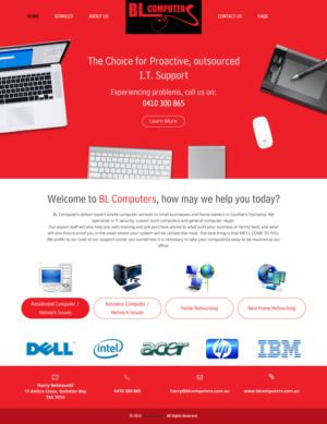 WordPress-Design von rightway für BL Computers | Design: #7334724