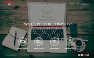 WordPress-Design von dii für BL Computers | Design: #7365058