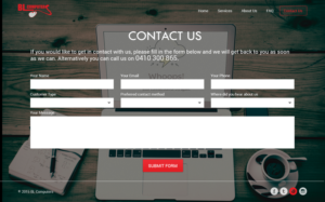 WordPress-Design von dii für BL Computers | Design: #7365070