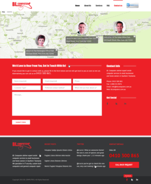 WordPress-Design von Joanet für BL Computers | Design: #7348414