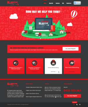 Diseño Wordpress por Joanet para BL Computers | Diseño #7380692