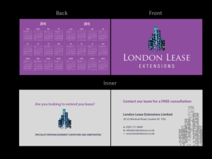 Visitenkarten-Design von Creations Box 2015 für London Leases Extensions Limited | Design: #7337311