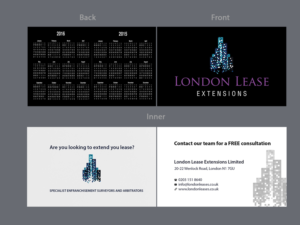 Visitenkarten-Design von Creations Box 2015 für London Leases Extensions Limited | Design: #7337322
