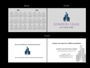 Visitenkarten-Design von Creations Box 2015 für London Leases Extensions Limited | Design: #7337328
