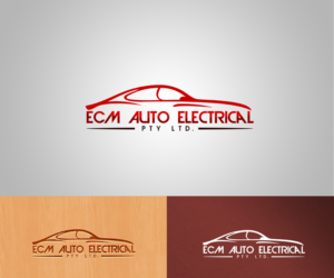 ECM Auto Electrical Pty Ltd | Logo Design by pixelgrapix