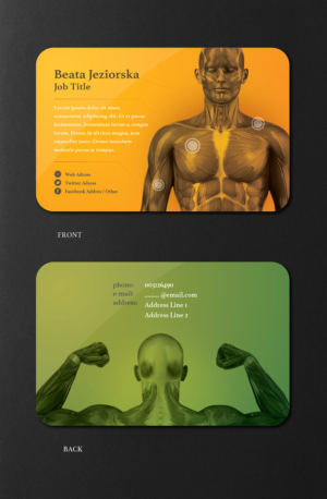 Business Card Design by Ann Kovalsky