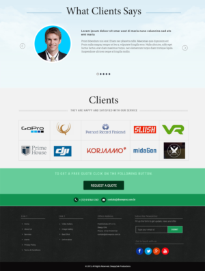 Video Production Company Website | Web-Design von Expert Designer