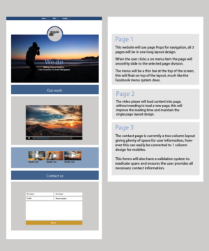 Web-Design von Once Media für Sleepy Oak Production LLC | Design #7412995