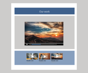 Web Design by Once Media for Sleepy Oak Production LLC | Design: #7412997