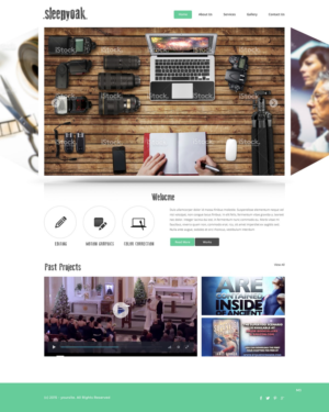 Web Design by pb for Sleepy Oak Production LLC | Design: #7337467