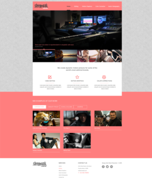 Web-Design von seema_kaiwart250 für Sleepy Oak Production LLC | Design #7394953