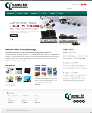 Web Design by pb for this project | Design: #1859383