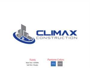 Logo Design by Ajay Soni for Climax construction  | Design: #7423747