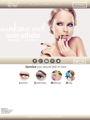 Web Design by fontasdesign for this project | Design #7494487