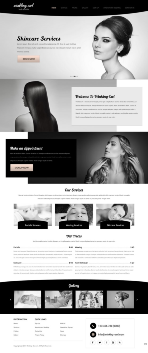 Web Design by pb for this project | Design: #7362879