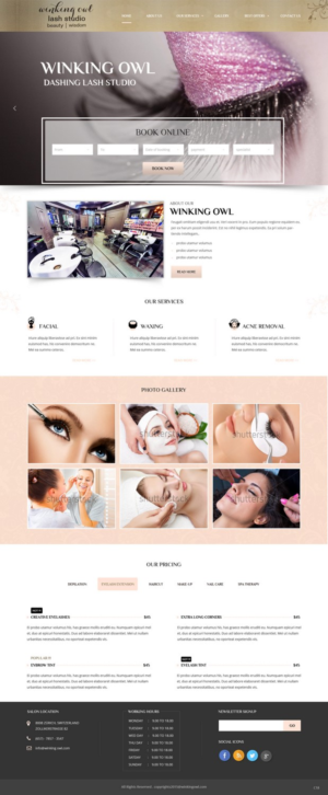 Web Design by pb for this project | Design: #7362880