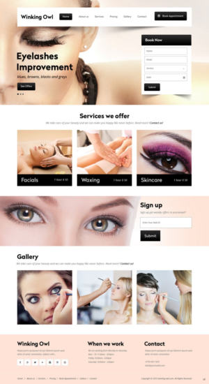 Web Design by pb for this project | Design: #7362881