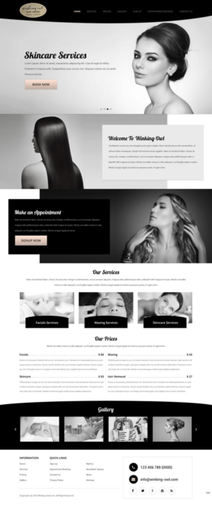 Web Design by pb for this project | Design: #7362883
