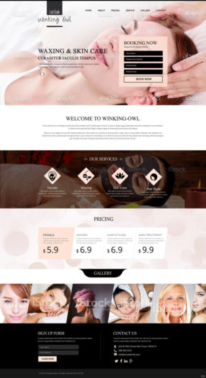 Web Design by pb for this project | Design: #7362885