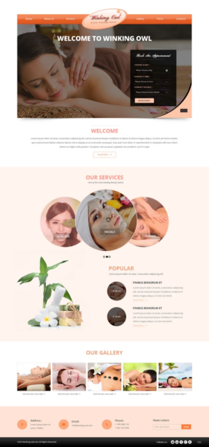 Web Design by pb for this project | Design: #7366293