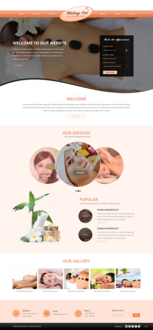 Web Design by pb for this project | Design: #7366294
