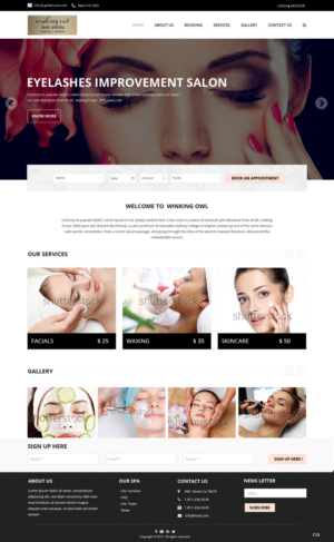 Web Design by pb for this project | Design: #7372520