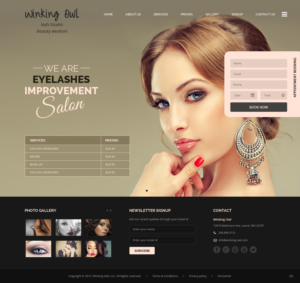 Web Design by pb for this project | Design: #7372523