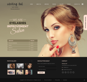 Web Design by pb for this project | Design: #7372524