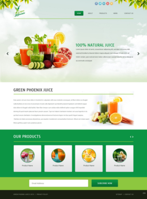 Web Design by pb for GreenPhoenix | Design: #7345893