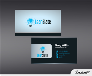 Design de Carte de Visite par berakah07 pour LeanSlate | Design : #1849942