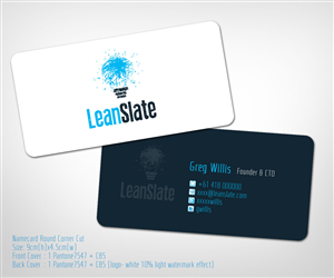 Design de Carte de Visite par Khoo pour LeanSlate | Design : #1851603