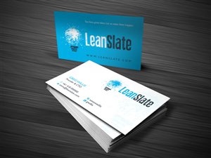 Visitenkarten-Design von Atvento Graphics für LeanSlate | Design: #1854141