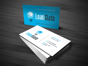 Visitenkarten-Design von Atvento Graphics für LeanSlate | Design: #1854144