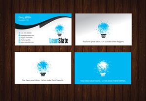 Design de Carte de Visite par meet007 pour LeanSlate | Design : #1851698