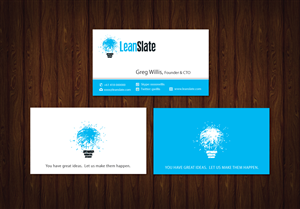 Visitenkarten-Design von meet007 für LeanSlate | Design: #1851764