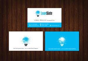 Visitenkarten-Design von meet007 für LeanSlate | Design: #1851772