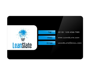Design de Carte de Visite par FutureDesigne pour LeanSlate | Design : #1849492