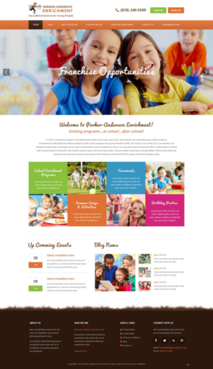 Web Design by pb for this project | Design: #7337420