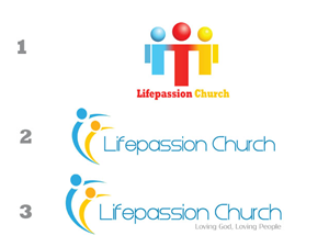 Logo Design by MasterGraphic for Lifepassion Church Inc | Design #1848825