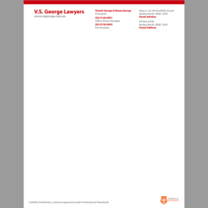 Letterhead Design by lgds_92 for this project | Design #7350307
