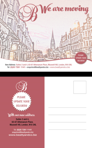 Postcard Design by UrbainFX for Beatty and Co | Design: #7362379