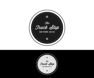 The Truck Stop / San Pedro, Belize | Logo Design by Gridline Concepts