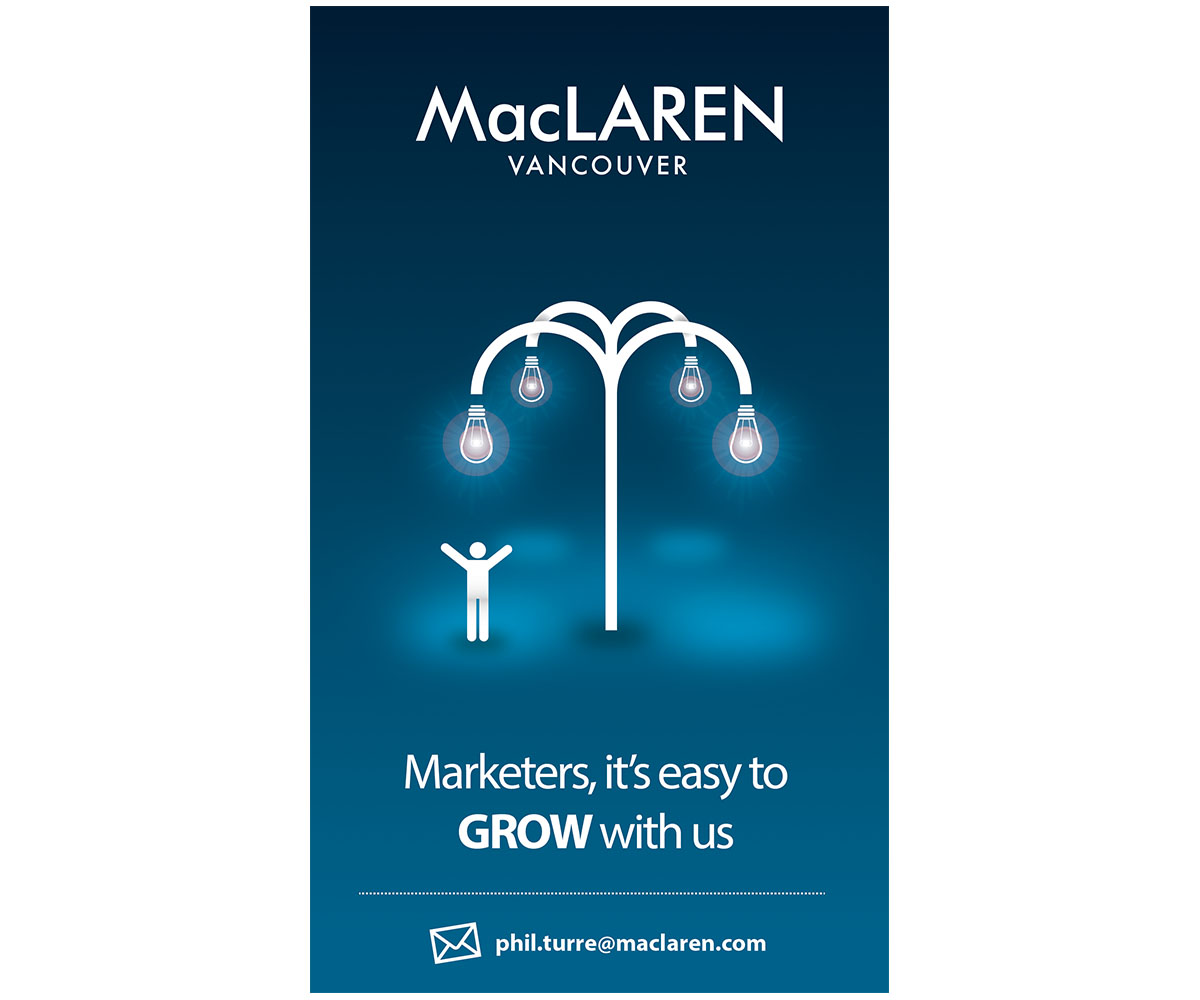Advertisement Design by JMFA for MacLaren Vancouver | Design #1866703