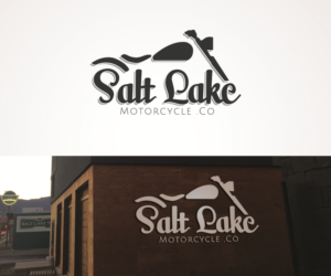 Logo Design by GenArt for Salt Lake Motorcycle Co. | Design: #7379951
