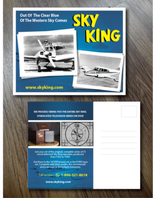 Design de Carte Postale par alex989 pour Flying Crown Ent. | Design : #7384828