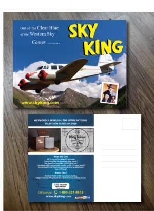 Design de Carte Postale par alex989 pour Flying Crown Ent. | Design : #7567596