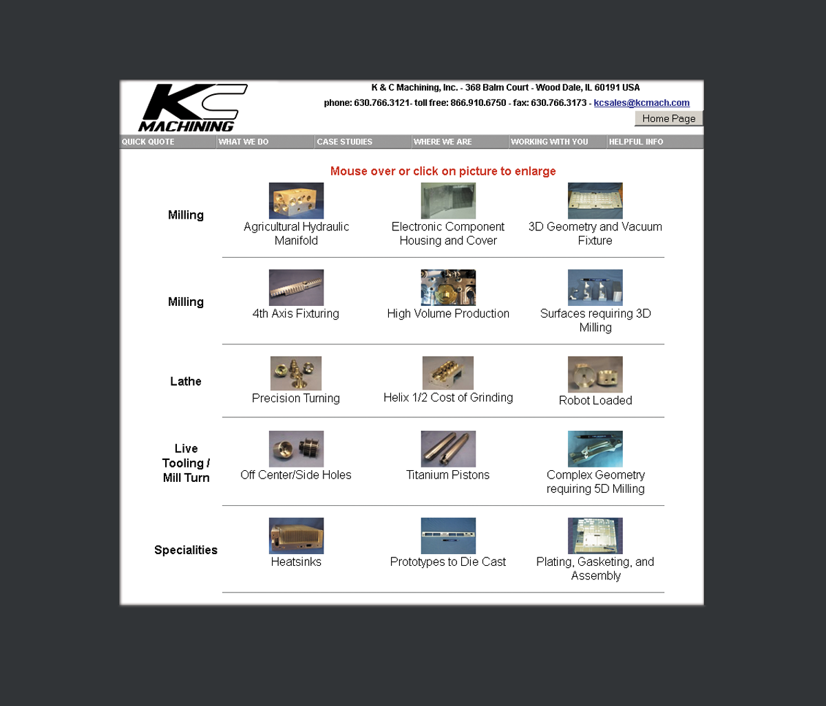 Logo Design by JR design for K&C Machining | Design #1907019