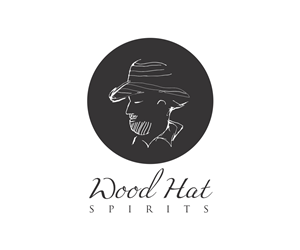 Logo Design by Mandarina for Wood Hat Spirits | Design: #1900821